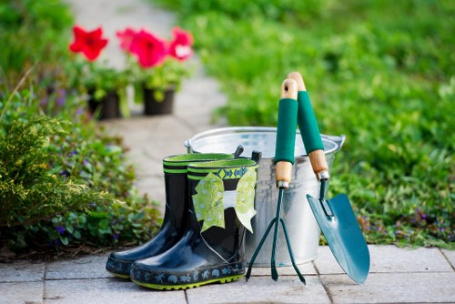 Lawn removal and re-levelling quote for Surbiton property